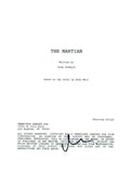 Matt Damon Signed Autographed THE MARTIAN Full Movie Script COA