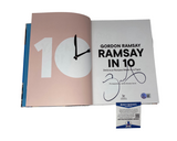 Gordon Ramsay Signed Autographed Ramsay In 10 Hardcover Book Chef Beckett COA