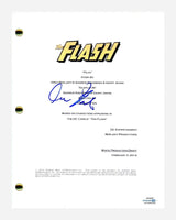 Carlos Valdes Signed Autographed The Flash Pilot Episode Script ACOA COA