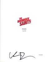 Willem Dafoe Signed Autographed THE BOONDOCK SAINTS Full Movie Script COA