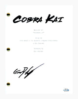 Gianni DeCenzo Signed Autographed Cobra Kai December 19 Ep310 Script ACOA COA