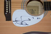 Steven Tyler Signed Autographed Acoustic Guitar AEROSMITH Beckett BAS COA