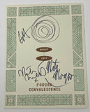 Bright Eyes Signed Forced Convalescence Song Book Conor Oberst Mike Mogis +1 COA