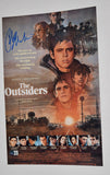 Ralph Macchio Signed Autograph The Outsiders 11x17 Movie Poster Beckett BAS COA