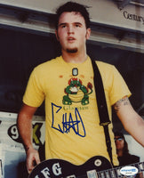 Chad Gilbert New Found Glory Signed Autograph 8x10 Photo Guitarist ACOA COA