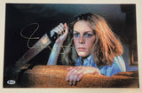 Jamie Lee Curtis Signed Autographed 11x17 Poster Photo Halloween Beckett BAS COA