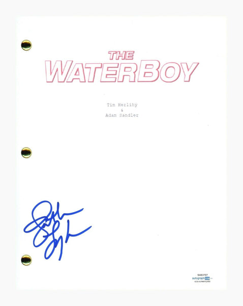 Jonathan Loughran Signed Autograph The Waterboy Movie Script Robideaux ACOA COA
