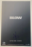 George Jung Signed Autographed BLOW 11x17 Movie Poster Drug Smuggler Beckett COA