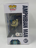 Guillermo Del Toro Signed Amphibian Man Funko Pop The Shape of Water Beckett COA