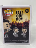 Pete Wentz Signed Funko Pop Rocks Fall Out Boy Pete Wentz #211 Autograph BAS COA