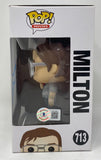 Stephen Root Signed Milton Funko Pop Office Space #713 Autograph Beckett COA