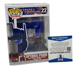 Michael Bay Signed Funko Pop Figure Optimus Prime Transformers #22 Beckett COA
