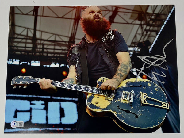 Tim Armstrong Signed Autographed 11x14 Photo Rancid Transplants Beckett COA