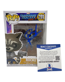 Bradley Cooper Signed Guardians of The Galaxy Rocket Funko Pop Beckett COA