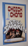Cheech Marin & Tommy Chong Signed STILL SMOKIN 12x18 Poster Photo BAS COA