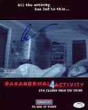 Christopher Landon Signed Autograph 8x10 Photo Paranormal Activity Director ACOA