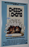 Cheech Marin & Tommy Chong Signed 12x18 Poster Still Smokin Beckett BAS  COA