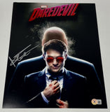 Charlie Cox Signed Autographed 11x14 Photo Daredevil Beckett BAS COA