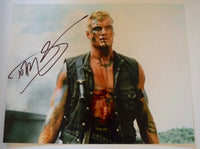 Dolph Lundgren Signed Autographed 11x14 Photo ROCKY IV RED SCORPION COA VD