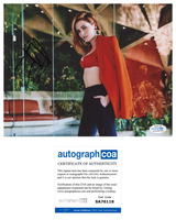 Zoey Deutch Signed Autographed 8x10 Photo The Politician Sexy Actress ACOA COA