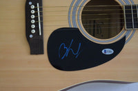 Brad Paisley Signed Autographed Acoustic Guitar Country Star Beckett BAS COA