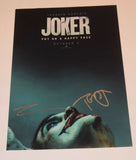 Todd Phillips & Lawrence Sher Signed Autographed JOKER 11x17 Poster Photo COA