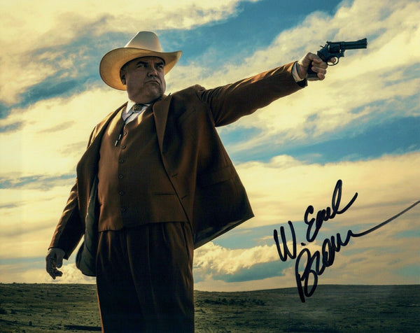 W Earl Brown Signed Autographed 8x10 Photo Deadwood Preacher Actor COA