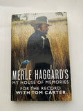 Merle Haggard Signed My House of Memories Hardcover 1st Ed Book Beckett COA