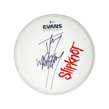 Jay Weinberg Signed Autographed 10" Drumhead Evans Slipknot Beckett BAS COA