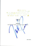 Michael Pena Signed Autographed END OF WATCH Movie Script COA VD