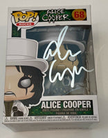 Alice Cooper Signed Autographed Funko Pop Rocks Figure #68 Beckett BAS COA