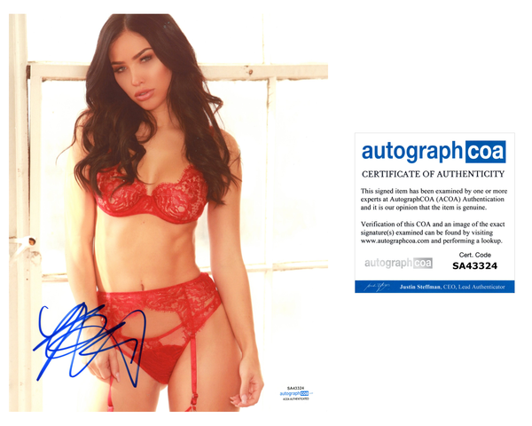 Bre Tiesi Signed Autographed 8x10 Photo Sexy Model ACOA COA