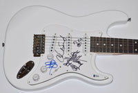 Red Hot Chili Peppers Signed Electric Guitar x4 Anthony Kiedis Flea Beckett COA