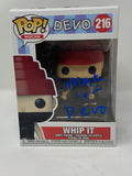 Mark Mothersbaugh Signed Funko Pop Figure Devo Whip It Autograph Beckett BAS COA