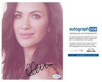 Kate Siegel Signed 8x10 Photo The Haunting Midnight Mass Horror Actress ACOA COA