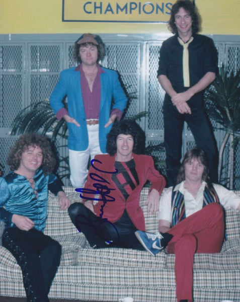 Bruce Hall Signed Autographed 8x10 Photo REO Speedwagon Bassist C