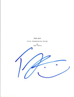 Tyler Posey Signed Autographed TEEN WOLF Pilot Episode Script COA