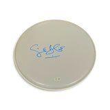 Ginger Baker Signed Autograph 14" Drumhead Cream Blind Faith Drummer Beckett COA