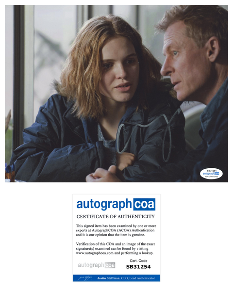 Odessa Young Signed Autographed 8x10 Photo Looking for Grace Actress ACOA COA