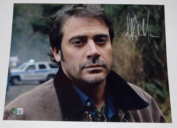 Jeffrey Dean Morgan Signed 11x14 Photo Supernatural John Winchester Beckett COA