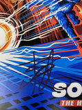 Ben Schwartz Signed Autograph Sonic The Hedgehog 12x18 Movie Poster Beckett COA