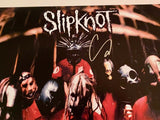 Corey Taylor Signed Slipknot ST Self Titled Album Cover 12x12 Photo BAS COA