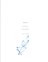 Geoff Stults Signed Autographed ENLISTED Pilot Episode Script COA VD