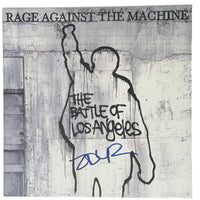 Zack De La Rocha Signed Rage Against The Machine Battle of Los Angeles Vinyl BAS