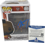 Mr. T Signed Autographed Funko Pop Figure WWE #80 Rocky Clubber Lang Beckett COA