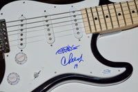 Cheech Marin & Tommy Chong Signed Autograph Electric Guitar Up In Smoke ACOA COA