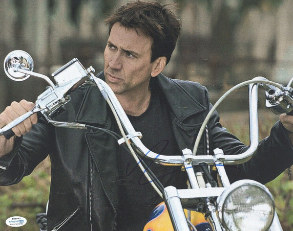 Nicolas Cage Signed Autographed 11x14 Photo Ghost Rider Nic ACOA COA