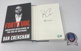 Dan Crenshaw Signed Fortitude Hardcover Book Congressman Navy Seal Beckett COA