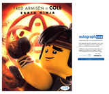 Fred Armisen Signed Autograph 8x10 Photo The LEGO Ninjago Movie ACOA COA
