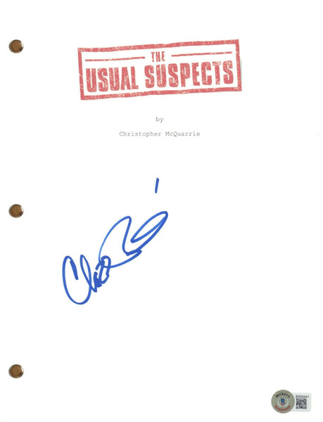 Chazz Palminteri Signed Autograph The Usual Suspects Full Movie Script BAS COA